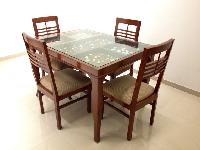 Glass Top Dining Table