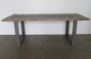 Material Used Iron Mango Wood 1306 Dining Table