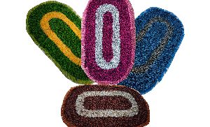 AV Creations Colorful Attractive shaggy doormat...