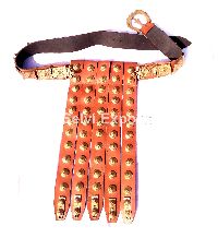Medieval Roman Belt Heavy Brass Leather Belt Greek Spartan Cingulum Centurion