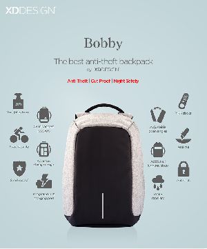 XD Design Bobby the Original Antitheft Backpack
