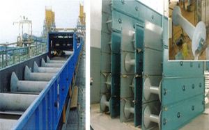 Single-idler Airtight Belt Conveyor For Level Transport Materials