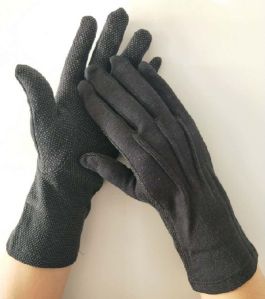 Dozen White Cotton Gloves Snap Wrist /"Sure Grip/" XL