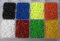 reprocessed plastic granules