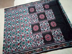Sambalpuri Handloom Double Ikkat Cotton Sarees