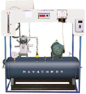 Single Stage Reciprocating Air Compressor Test Rig