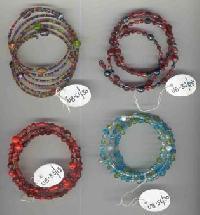 G - 006 Glass Beaded Bracelets