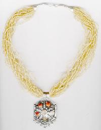 RM-1036 Handmade Glass bead Jewellery