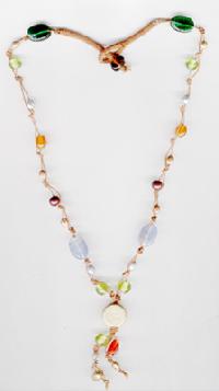 RM-1073 Handmade Glass bead Jewellery