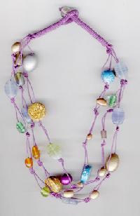 RM-1076 Handmade Glass bead Jewellery
