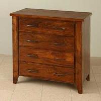 Wooden Four Drawer Cabinet