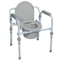 folding commode stand