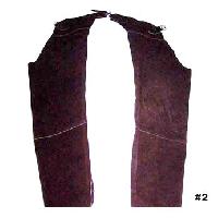 CHS - 2 Full Chaps Western suede