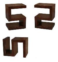Wooden Bookshelve (M-22483)