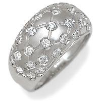 White diamond ring -36