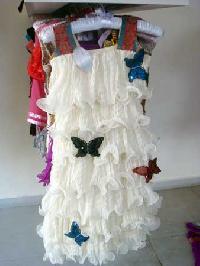 Girls Crush frills Butterfly Gown