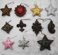 Hand Embroidered Christmas Ornaments 03