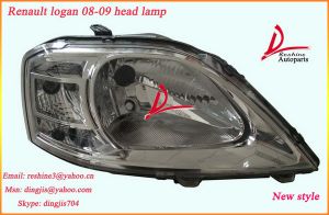 Dacia Renault Logan 09 Head Lamp, Logan New Head Lamp