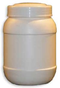 Round Plastic Jar (900 Gm.)