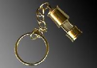 brass keychain