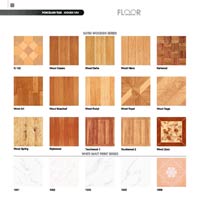 Ivory Matt Printed Series Floor Tiles