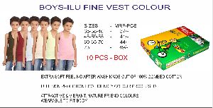 Lyril Boys Multi Colour Vest