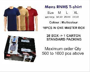Lyril Men's Round Neck HS T-shirt