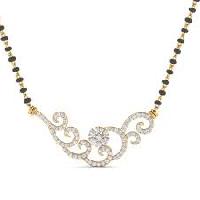 diamond mangalsutra