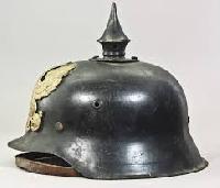 steel german helmets