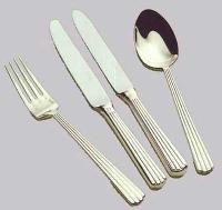 Item Code - LS-181 attractive Silver &amp;amp; Gold Plated Cutlery Set