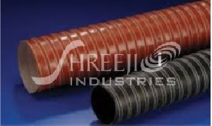Two Ply Fiberglass-Silicone Coated Hose Pipe