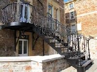 cast iron stairs