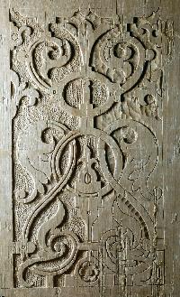 carved panel
