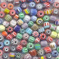 Mixed glass beads