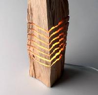 wooden lamp
