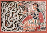 The Sapera Dancing with Cobra Painting