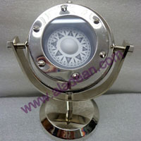Brass Gimbaled Compass