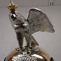 German Eagle Brass Helmet