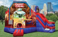 Inflatable Funny Farm Combo