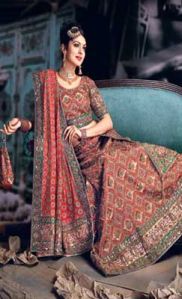 Lehenga Choli (With Abstract Embroidery)