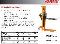 Hydraulic Manual Stacker