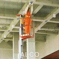 Aerial Work Platform Single Mast AC Operated