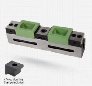 MULTIPLE CLAMPING VICE WITH TWC-16 WEDGE CLAMPS