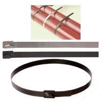 pvc coated stainless steel cable tie