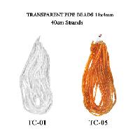 Transparent Glass Pipe Beads - TGB-001