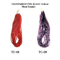 Tgb-003 Transparent Glass Pipe Beads