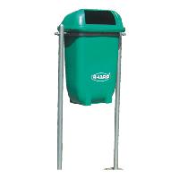 Pole Mounted Litter Bin 50