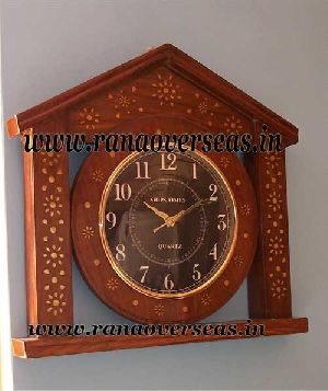 Sheesham Wood Clock