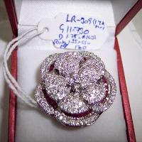 Ladies Engagement Diamond Ring (LR 621)