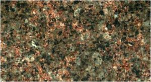 New Coral Mist Granite Slab